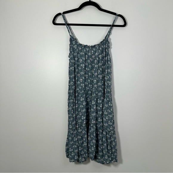 Natural Life Women’s Floral Mini Babydoll 100% Cotton Dress Size XS/S - Picture 1 of 6